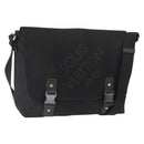 LOUIS VUITTON Damier Geant Roux Shoulder Bag Black M93079 LV Auth 159355-1
