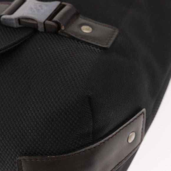 LOUIS VUITTON Damier Geant Roux Shoulder Bag Black M93079 LV Auth 159355