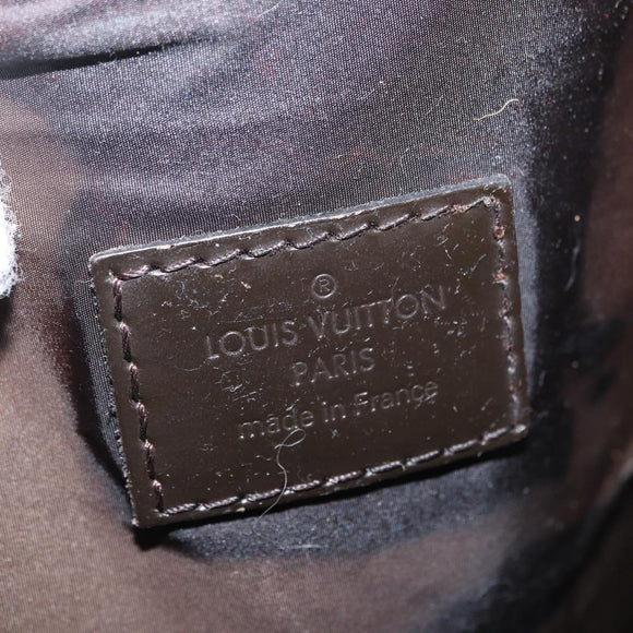 LOUIS VUITTON Damier Geant Roux Shoulder Bag Black M93079 LV Auth 159355
