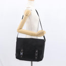 LOUIS VUITTON Damier Geant Roux Shoulder Bag Black M93079 LV Auth 159355-24