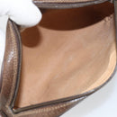 GUCCI GG Supreme Web Sherry Line Shoulder Bag PVC Beige Gold 116 02 089 Auth 159358-10