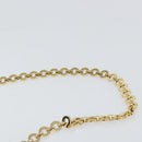 Salvatore Ferragamo Chain Gancini Shoulder Bag Leather Black Gold Auth 159360-8