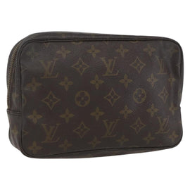 LOUIS VUITTON Monogram Trousse Toilette 23 Clutch Bag M47524 LV Auth 159364
