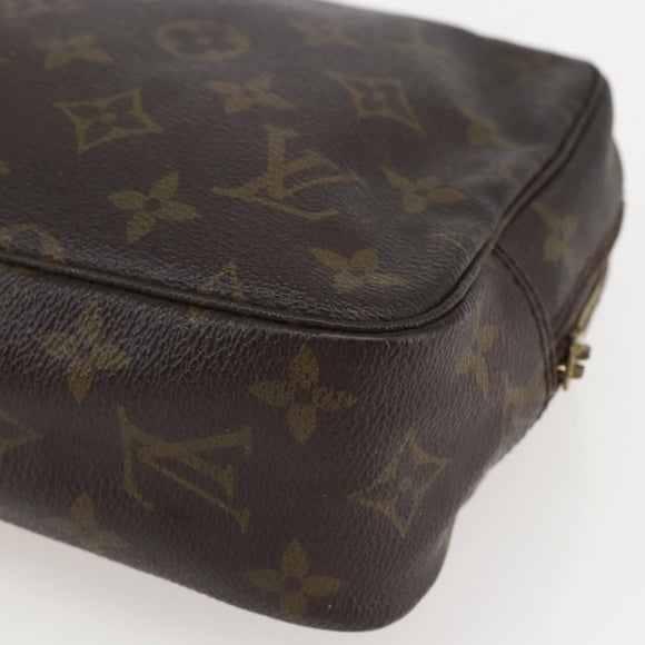 LOUIS VUITTON Monogram Trousse Toilette 23 Clutch Bag M47524 LV Auth 159364