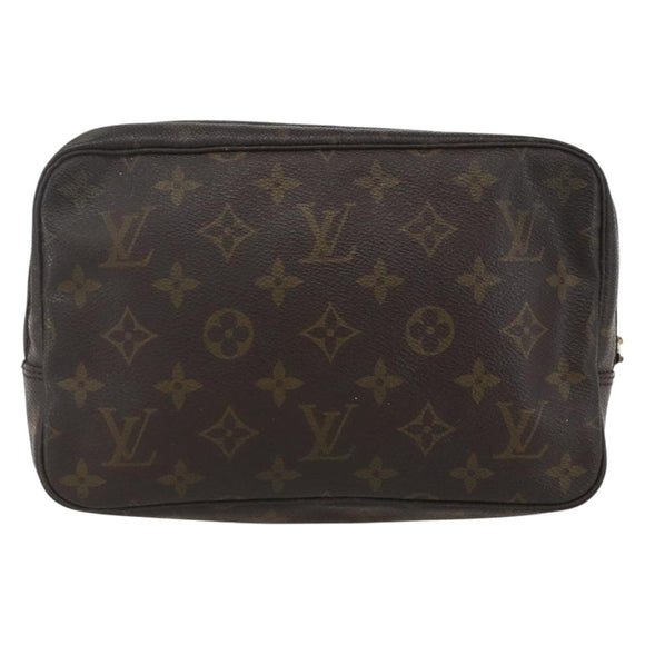 LOUIS VUITTON Monogram Trousse Toilette 23 Clutch Bag M47524 LV Auth 159364