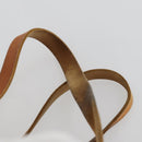 HERMES Herbag Ad PM Backpack Canvas Leather 2way Beige Silver Auth 159367-10