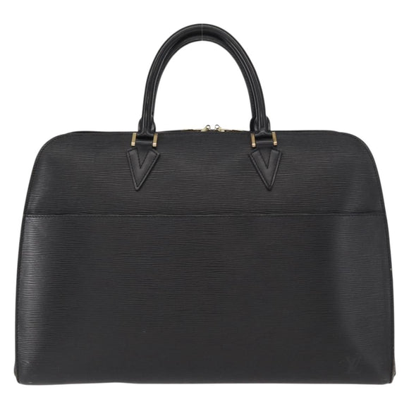 LOUIS VUITTON Epi Sorbonne Business Bag Black M54512 LV Auth 159371