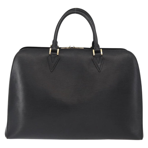 LOUIS VUITTON Epi Sorbonne Business Bag Black M54512 LV Auth 159371