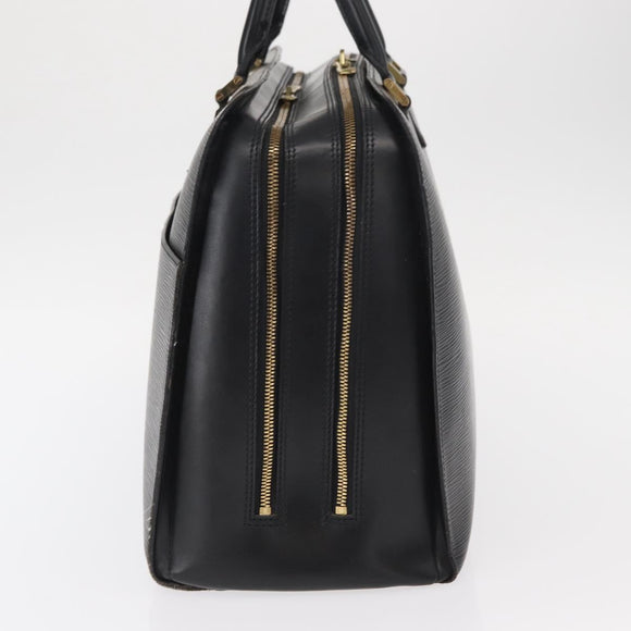 LOUIS VUITTON Epi Sorbonne Business Bag Black M54512 LV Auth 159371