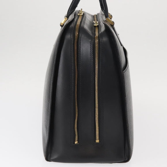 LOUIS VUITTON Epi Sorbonne Business Bag Black M54512 LV Auth 159371