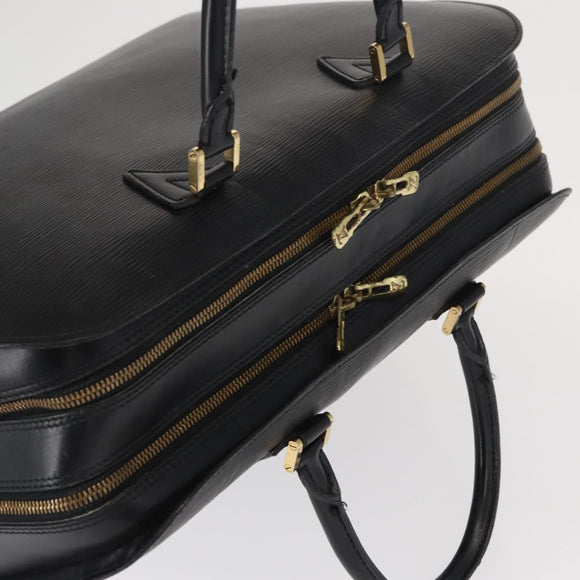 LOUIS VUITTON Epi Sorbonne Business Bag Black M54512 LV Auth 159371