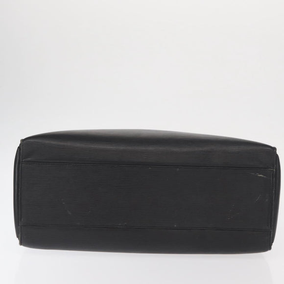 LOUIS VUITTON Epi Sorbonne Business Bag Black M54512 LV Auth 159371