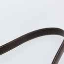 FENDI Zucca Canvas Shoulder Bag Brown Black Auth 159375-8