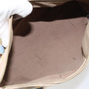 FENDI Zucchino Canvas Hand Bag Multicolor Gold Auth 159377-11