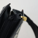 GUCCI GG Supreme Sherry Line Shoulder Bag PVC Navy Gold 010 378 Auth 159381-10