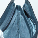 GUCCI GG Supreme Sherry Line Shoulder Bag PVC Navy Gold 010 378 Auth 159381-18