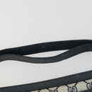 GUCCI GG Supreme Sherry Line Shoulder Bag PVC Navy Gold 010 378 Auth 159381-8