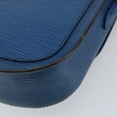 LOUIS VUITTON Epi Saint Cloud GM Shoulder Bag Toledo Blue M52195 LV Auth 159383-12