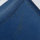 LOUIS VUITTON Epi Saint Cloud GM Shoulder Bag Toledo Blue M52195 LV Auth 159383-14