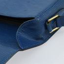 LOUIS VUITTON Epi Saint Cloud GM Shoulder Bag Toledo Blue M52195 LV Auth 159383-17
