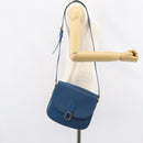 LOUIS VUITTON Epi Saint Cloud GM Shoulder Bag Toledo Blue M52195 LV Auth 159383-26