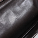 Christian Dior Trotter Canvas Shoulder Bag Beige Gold Auth 159384-19