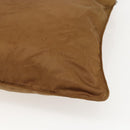 PRADA Shoulder Bag Nylon Brown Silver Auth 159385-16