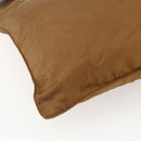 PRADA Shoulder Bag Nylon Brown Silver Auth 159385-13