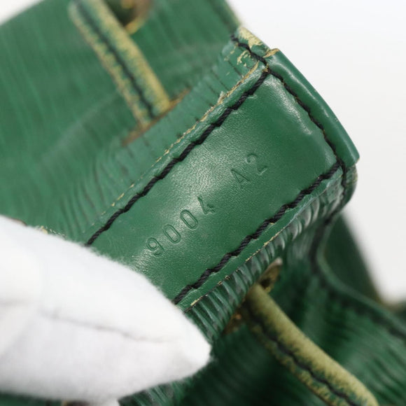 LOUIS VUITTON Epi Petit Noe Shoulder Bag Green M44104 LV Auth 159386