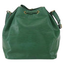 LOUIS VUITTON Epi Petit Noe Shoulder Bag Green M44104 LV Auth 159386-2