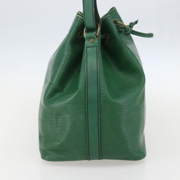 LOUIS VUITTON Epi Petit Noe Shoulder Bag Green M44104 LV Auth 159386