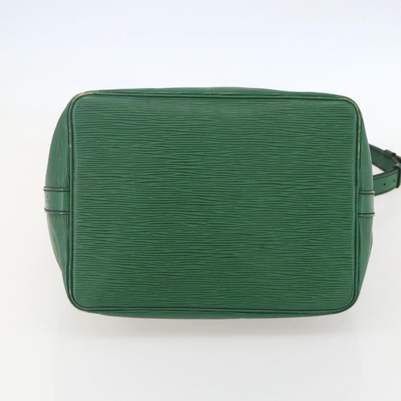 LOUIS VUITTON Epi Petit Noe Shoulder Bag Green M44104 LV Auth 159386