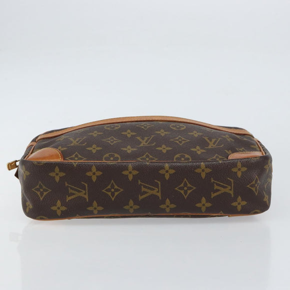 LOUIS VUITTON Monogram Compiegne 28 Clutch Bag M51845 LV Auth 159387