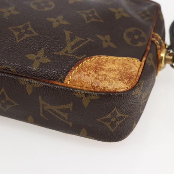 LOUIS VUITTON Monogram Marly Dragonne GM Clutch Bag M51825 LV Auth 159390
