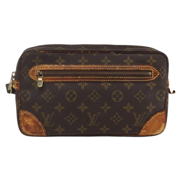 LOUIS VUITTON Monogram Marly Dragonne GM Clutch Bag M51825 LV Auth 159390