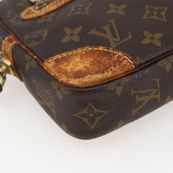 LOUIS VUITTON Monogram Marly Dragonne GM Clutch Bag M51825 LV Auth 159390