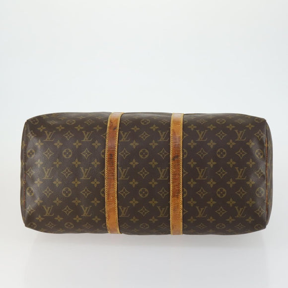 LOUIS VUITTON Monogram Keepall 50 Boston Bag M41426 LV Auth 159391