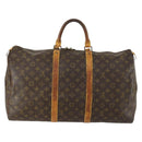LOUIS VUITTON Monogram Keepall 50 Boston Bag M41426 LV Auth 159391-2