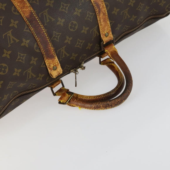 LOUIS VUITTON Monogram Keepall 50 Boston Bag M41426 LV Auth 159391