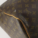 LOUIS VUITTON Monogram Keepall 55 Boston Bag M41424 LV Auth 159392-9