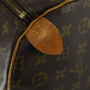 LOUIS VUITTON Monogram Keepall 55 Boston Bag M41424 LV Auth 159392-18