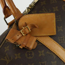 LOUIS VUITTON Monogram Keepall 55 Boston Bag M41424 LV Auth 159392-19
