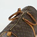LOUIS VUITTON Monogram Keepall 55 Boston Bag M41424 LV Auth 159392-6