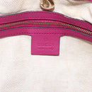 GUCCI Soho Chain Tote Bag Red Gold Auth 159398-10