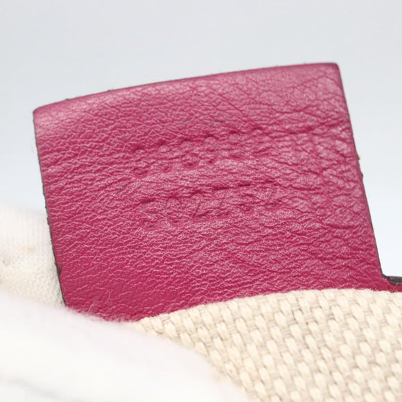 GUCCI Soho Chain Tote Bag Red Gold Auth 159398