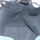 LOUIS VUITTON Epi Petit Noe Shoulder Bag Bicolor Black Blue M44152 Auth 159409-18