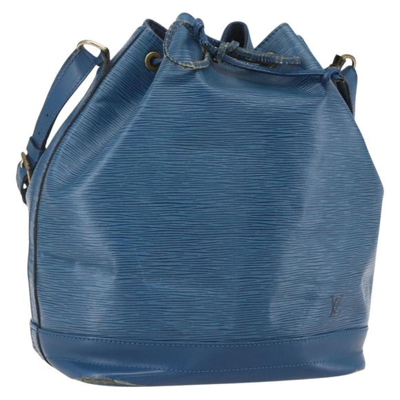 LOUIS VUITTON Epi Noe Shoulder Bag Toledo Blue M44005 LV Auth 159410