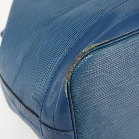 LOUIS VUITTON Epi Noe Shoulder Bag Toledo Blue M44005 LV Auth 159410