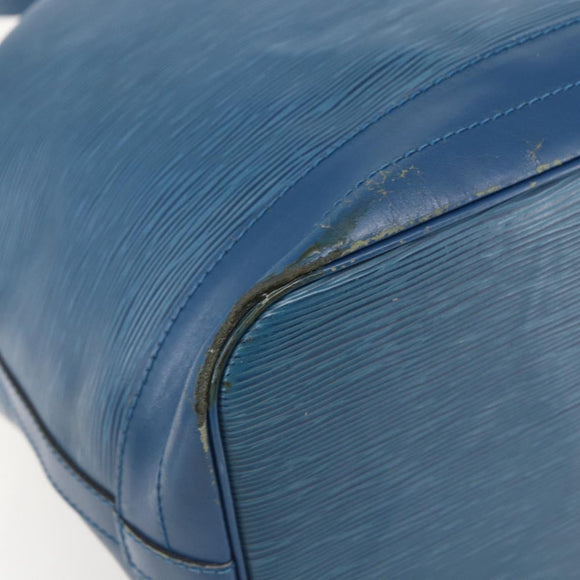 LOUIS VUITTON Epi Noe Shoulder Bag Toledo Blue M44005 LV Auth 159410