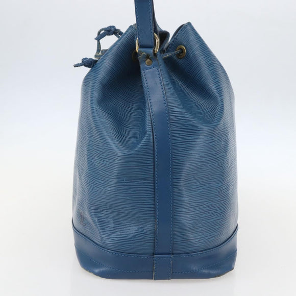 LOUIS VUITTON Epi Noe Shoulder Bag Toledo Blue M44005 LV Auth 159410